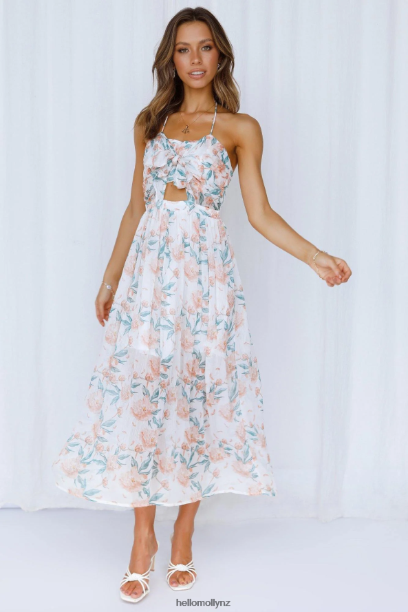 Hello Molly Smooth Breeze Maxi Dress White PBN8867659 Clothing