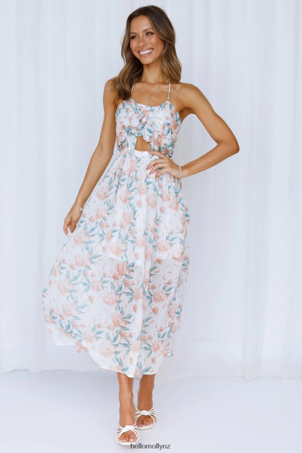 Hello Molly Smooth Breeze Maxi Dress White PBN8867659 Clothing