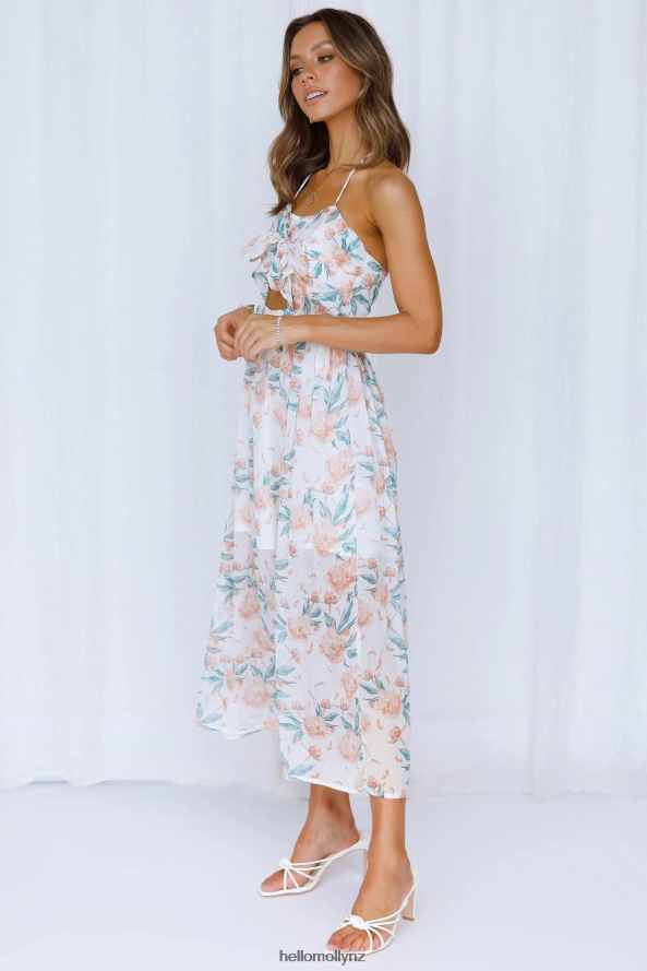 Hello Molly Smooth Breeze Maxi Dress White PBN8867659 Clothing
