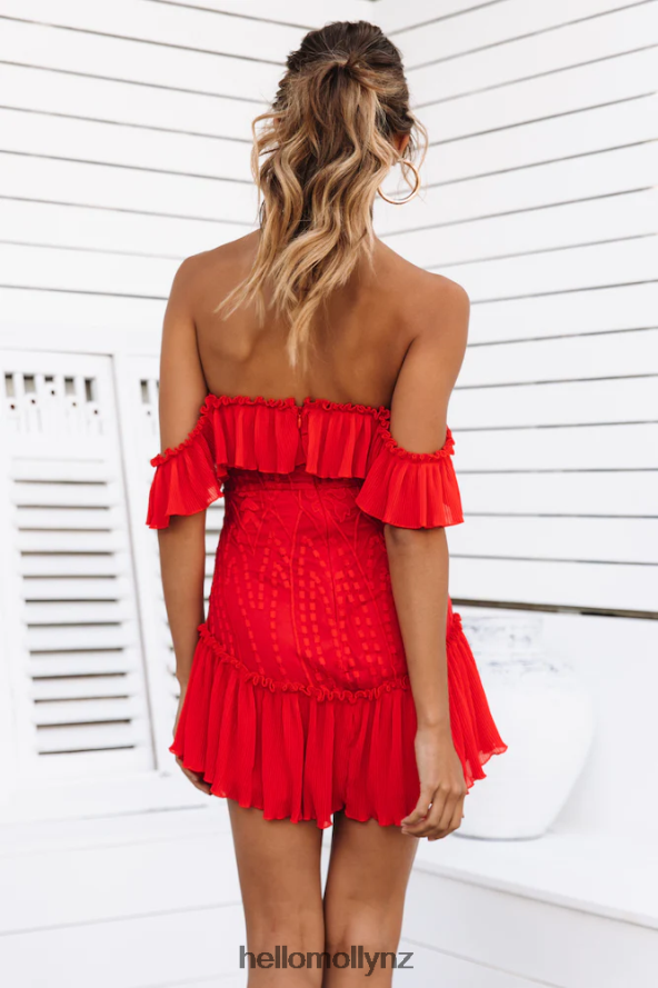 Hello Molly Something To Be Said Dress Red PBN8867276 Clothing