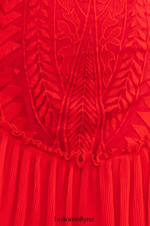 Hello Molly Something To Be Said Dress Red PBN8867276 Clothing