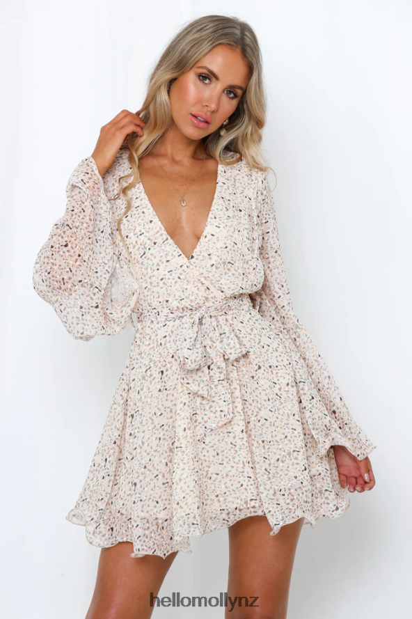 Hello Molly Speak A Little Louder Dress Nude PBN8867112 Clothing