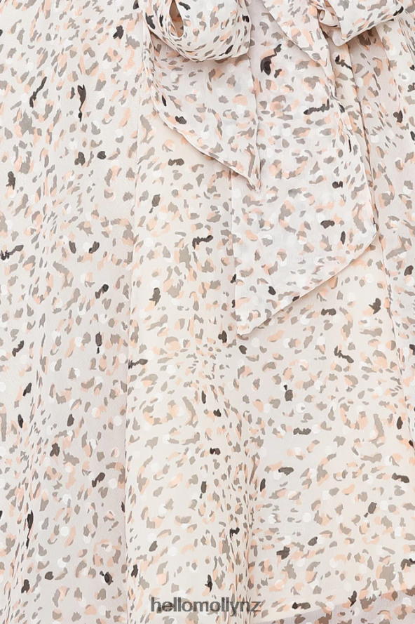 Hello Molly Speak A Little Louder Dress Nude PBN8867112 Clothing