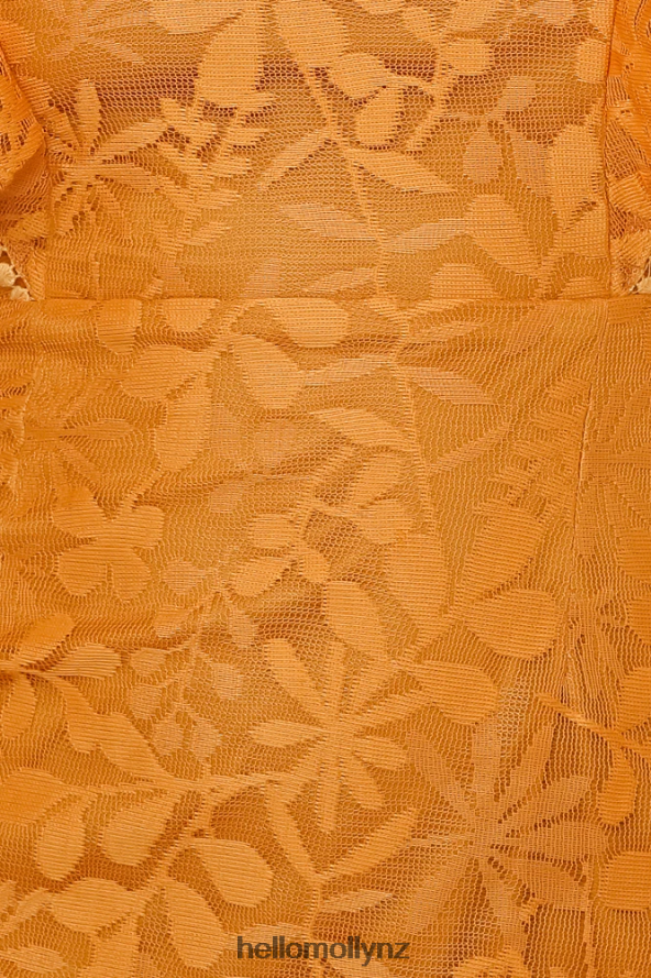 Hello Molly Three Fears Dress Mustard PBN8867728 Clothing