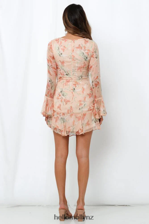 Hello Molly Wall of Stardom Dress Nude PBN8867532 Clothing