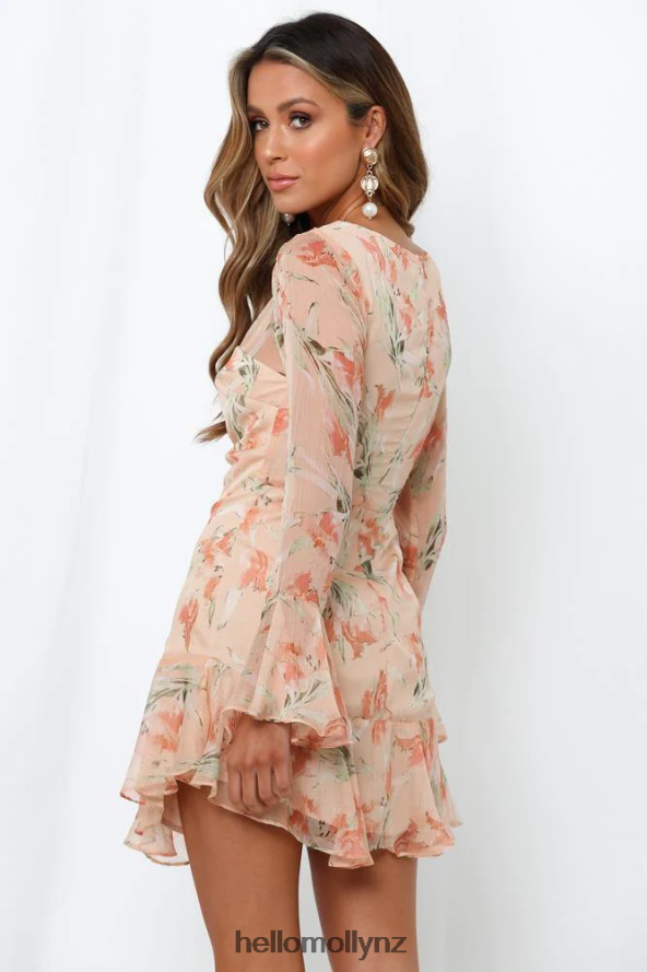 Hello Molly Wall of Stardom Dress Nude PBN8867532 Clothing