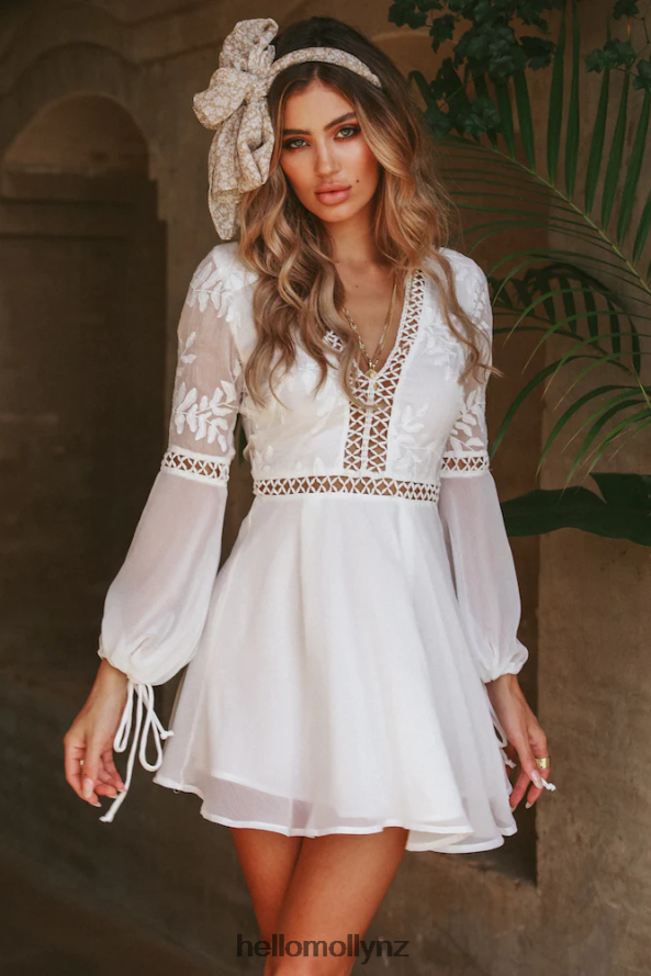 Hello Molly You Make It Easy Dress White PBN8867328 Clothing