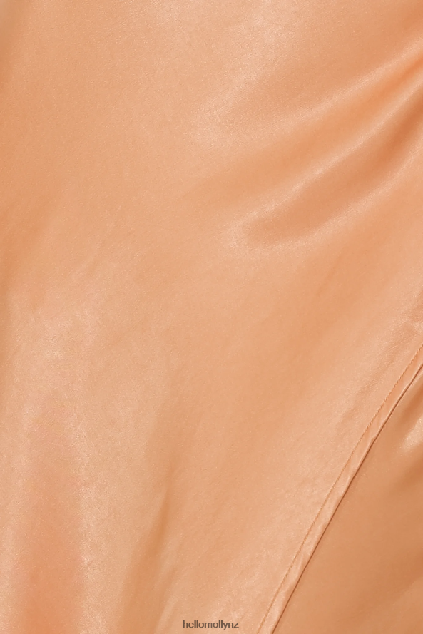 Hello Molly Crashing Prom Midi Dress Orange PBN8866948 Clothing