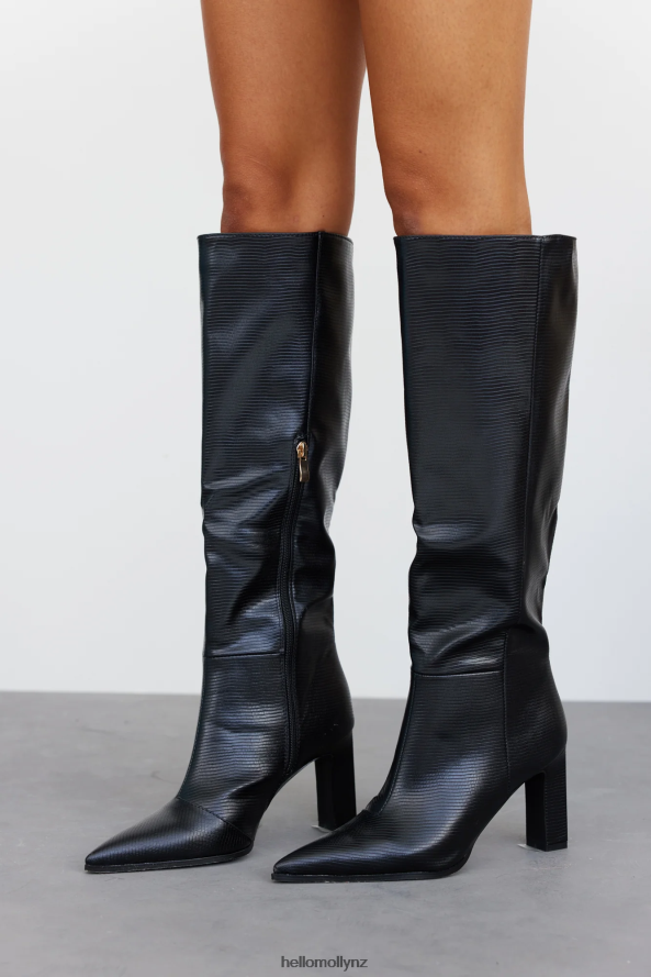 Hello Molly BILLINI Ives Knee High Boots Black PBN88610028 Footwear