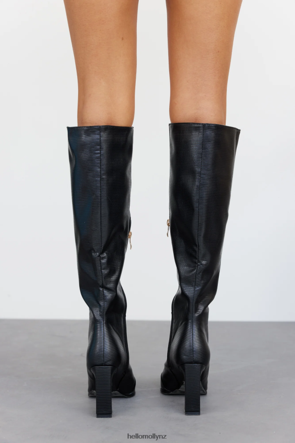 Hello Molly BILLINI Ives Knee High Boots Black PBN88610028 Footwear