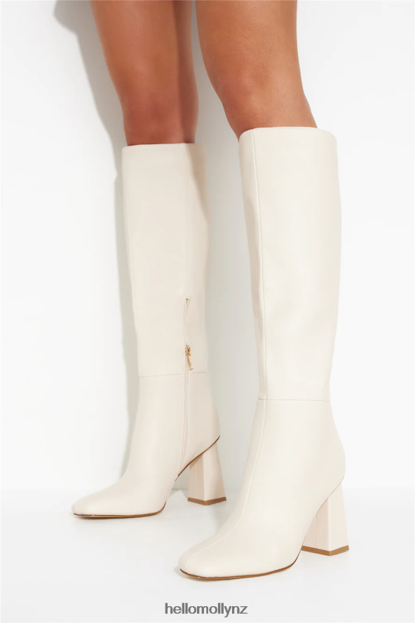 Hello Molly BILLINI Keaton Boots Chalk PBN88610055 Footwear