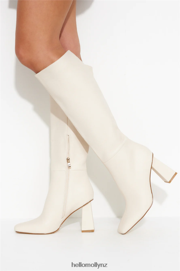 Hello Molly BILLINI Keaton Boots Chalk PBN88610055 Footwear