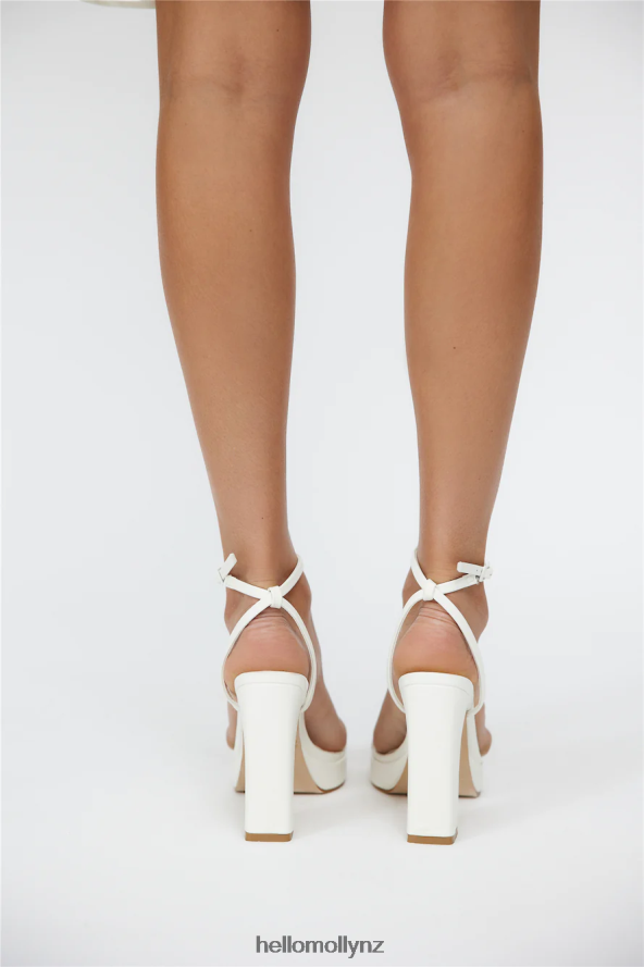 Hello Molly BILLINI Tahni Heels White PBN8869852 Footwear