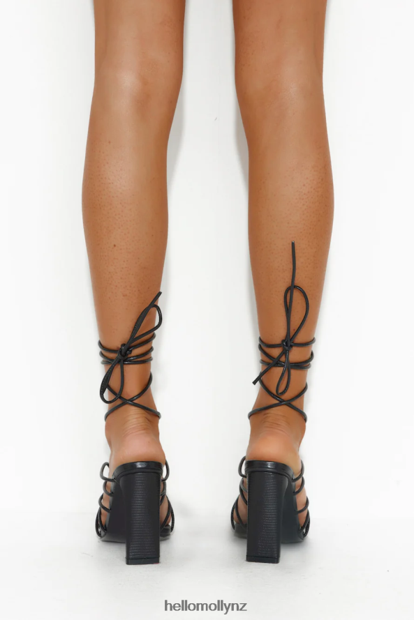 Hello Molly BILLINI Tobias Heels Black Scale PBN8869807 Footwear