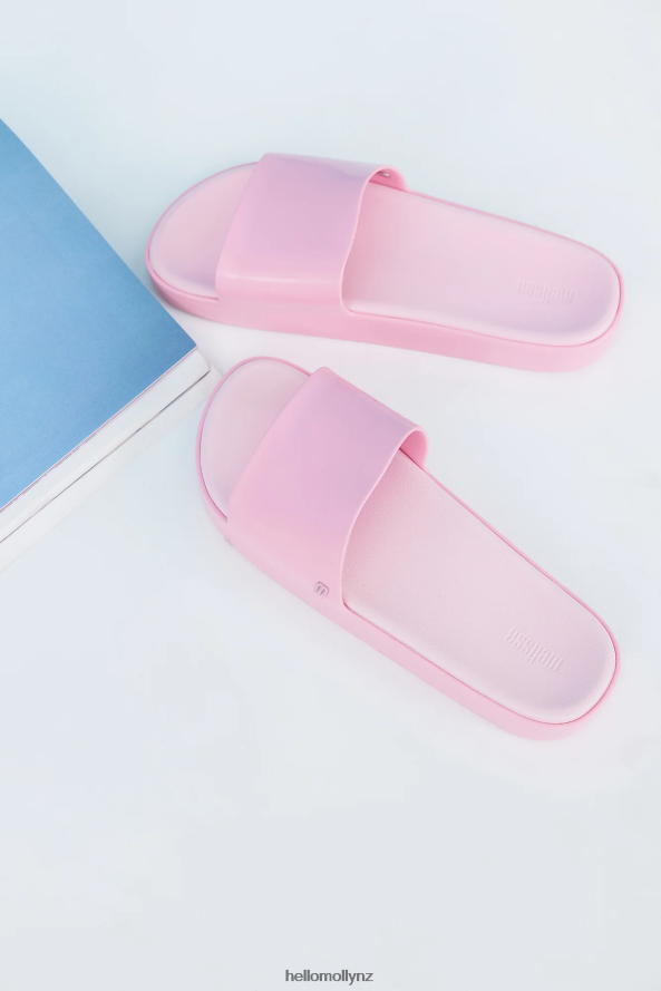 Hello Molly MELISSA Beach Slide Next Gen Slides Pink PBN8869994 Footwear