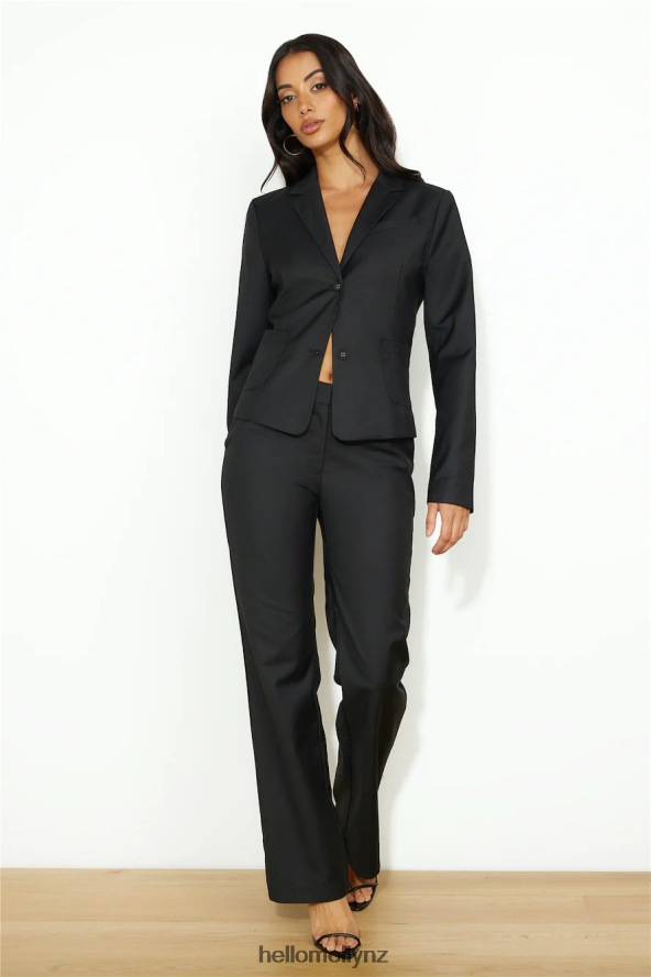 Hello Molly LIONESS Bessette Blazer Onyx PBN8869072 Clothing