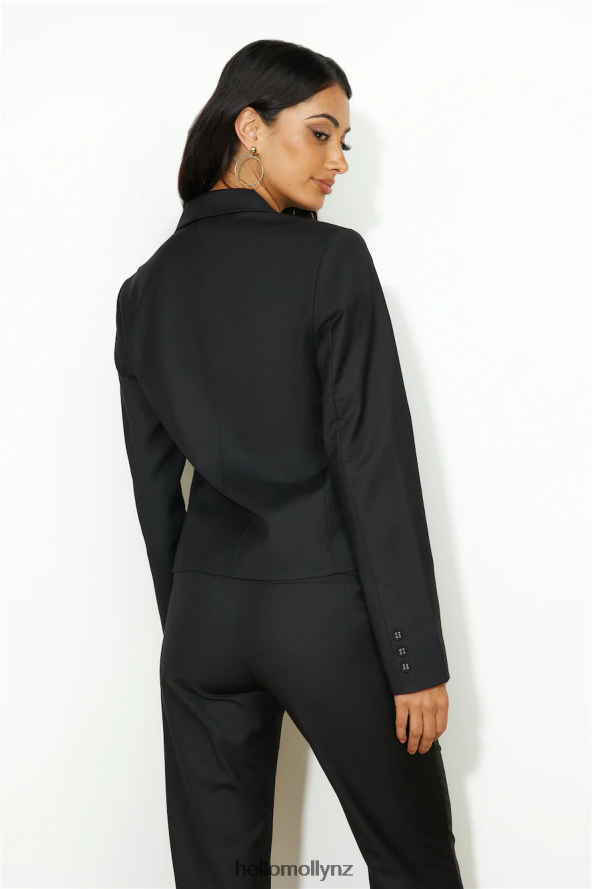 Hello Molly LIONESS Bessette Blazer Onyx PBN8869072 Clothing