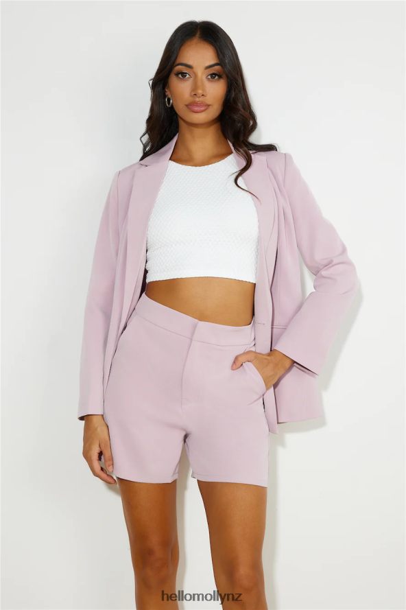 Hello Molly Structure Blazer Pink PBN8868948 Clothing