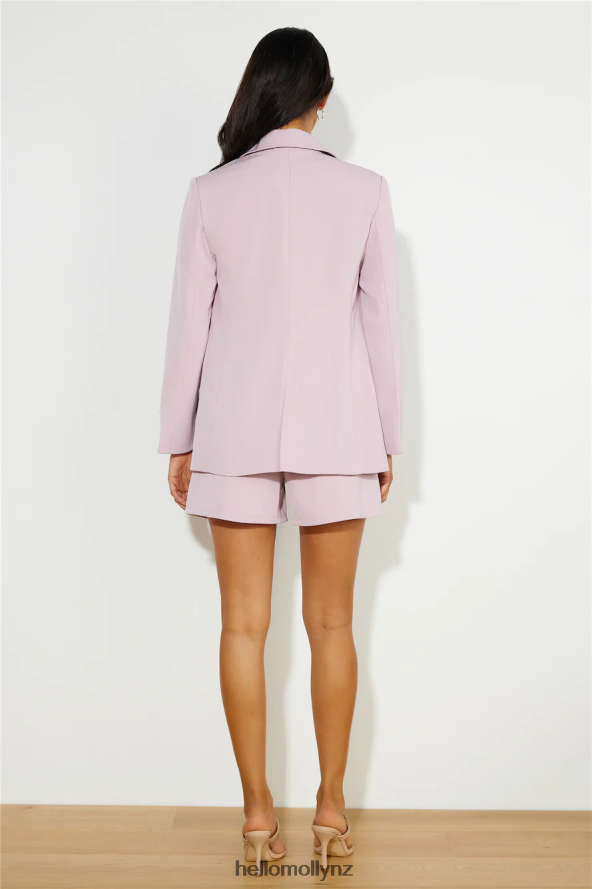 Hello Molly Structure Blazer Pink PBN8868948 Clothing