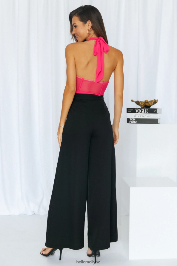 Hello Molly Everywhere And Anywhere Bodysuit Pink PBN8868530 Clothing