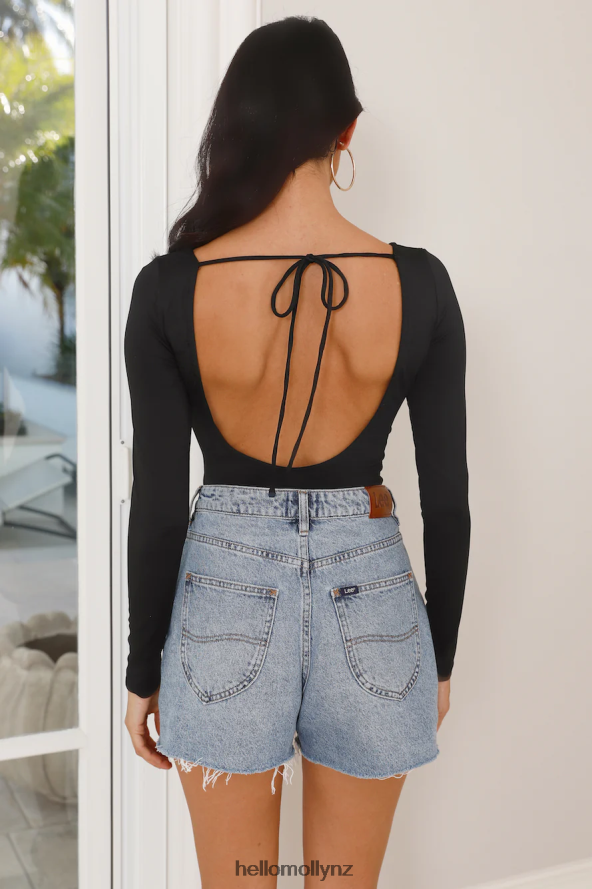Hello Molly Fortune Within Bodysuit Black PBN8869073 Clothing