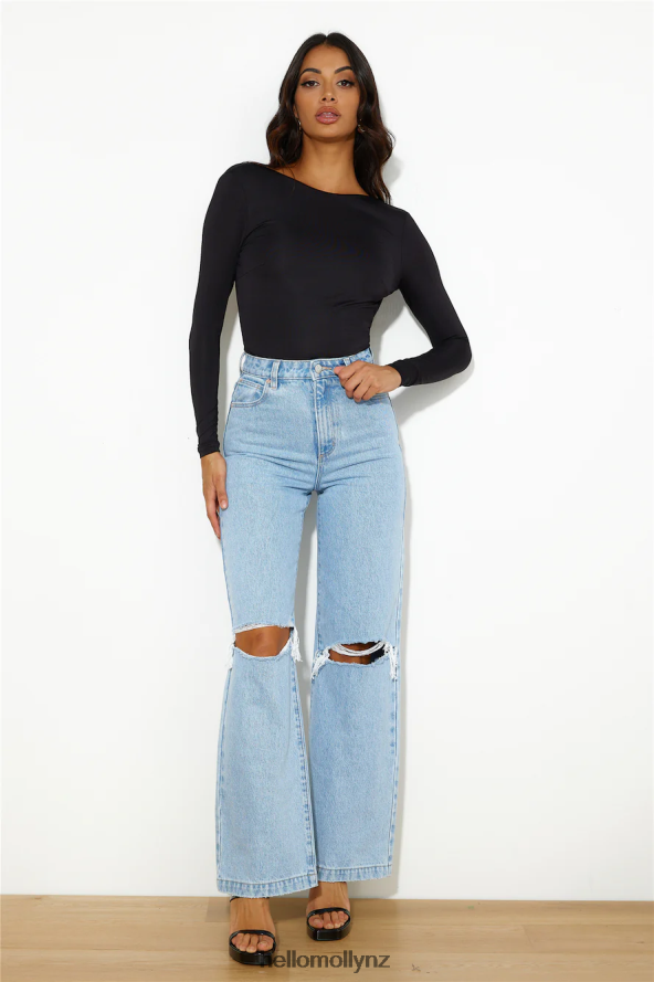 Hello Molly Wanna Be You Bodysuit Black PBN8869039 Clothing