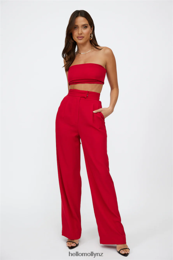 Hello Molly Blind Love Crop Red PBN8868138 Clothing