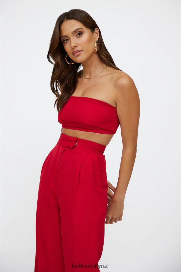 Hello Molly Blind Love Crop Red PBN8868138 Clothing