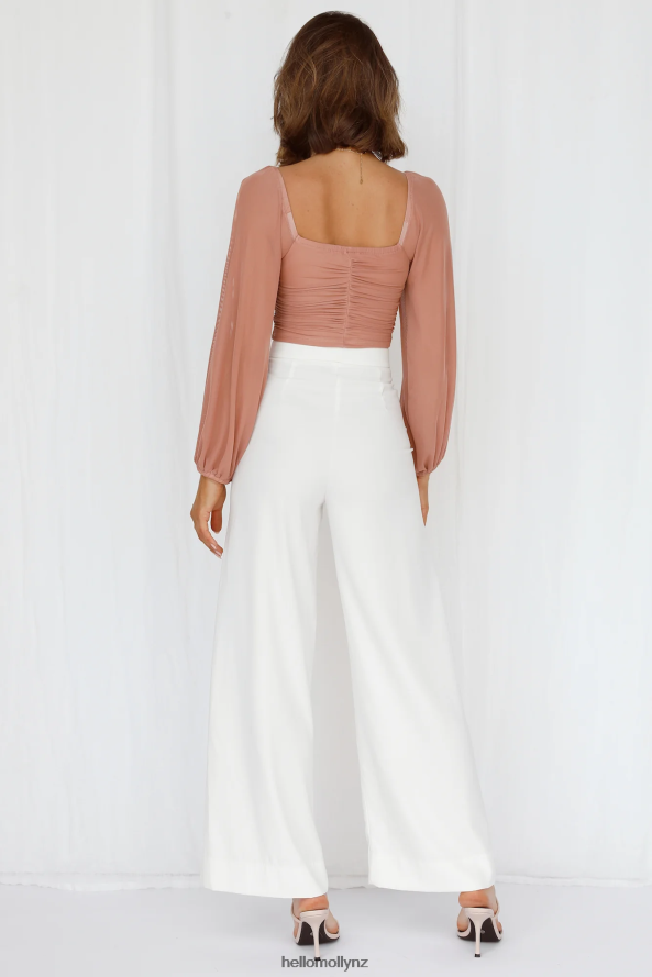 Hello Molly Enchanting Hymns Crop Blush PBN8868029 Clothing