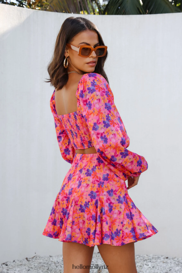 Hello Molly Head Over Heels Crop Floral PBN8868116 Clothing