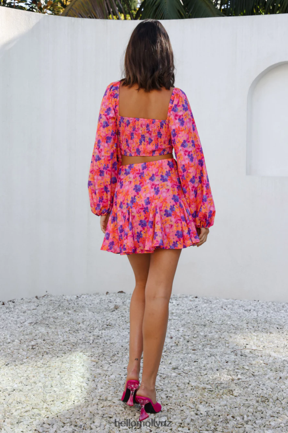 Hello Molly Head Over Heels Crop Floral PBN8868116 Clothing
