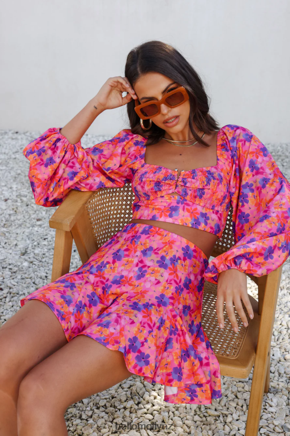 Hello Molly Head Over Heels Crop Floral PBN8868116 Clothing