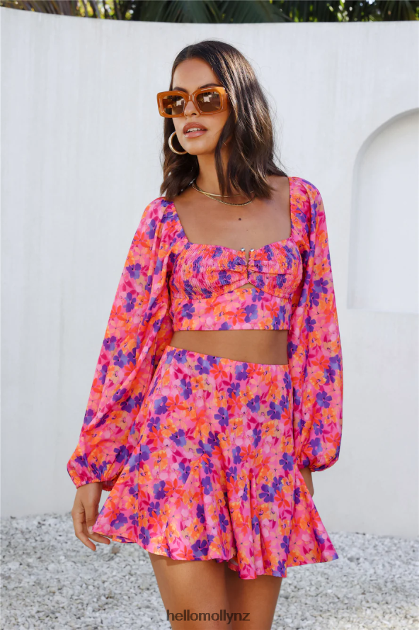 Hello Molly Head Over Heels Crop Floral PBN8868116 Clothing