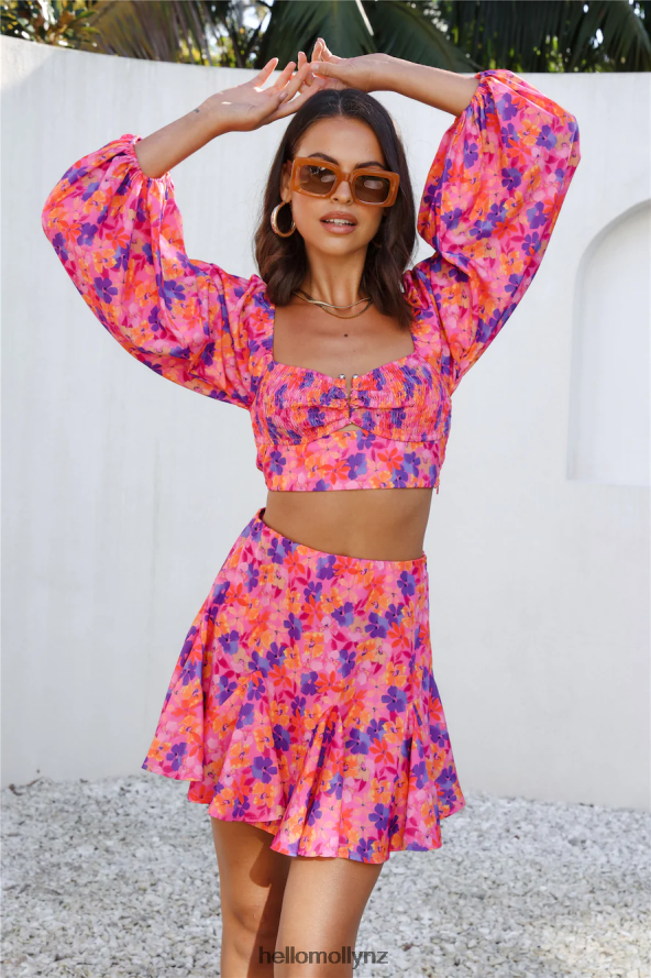 Hello Molly Head Over Heels Crop Floral PBN8868116 Clothing