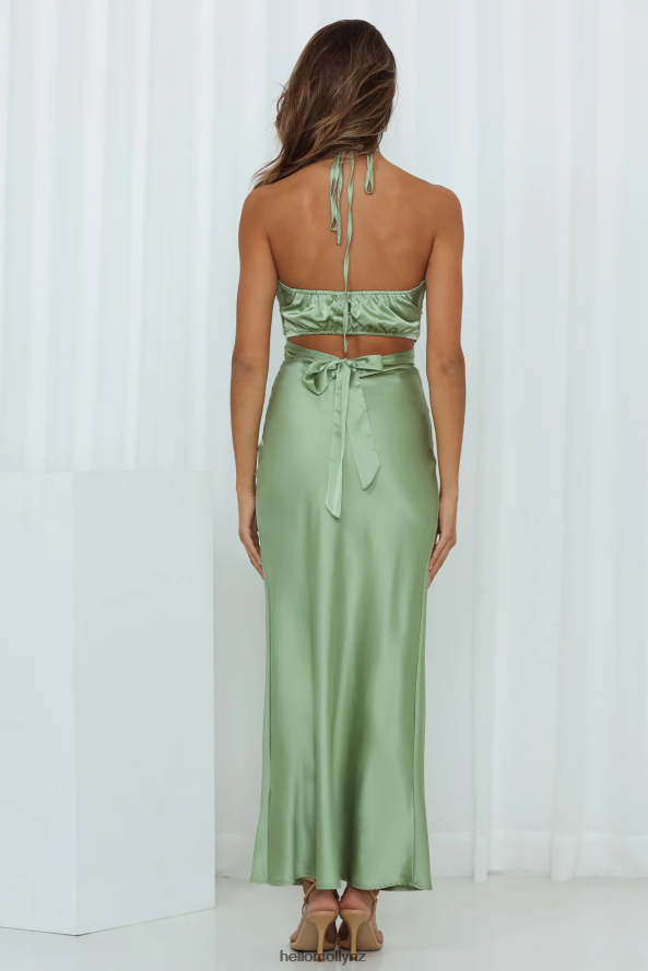 Hello Molly My Lookbook Crop Green PBN8868475 Clothing