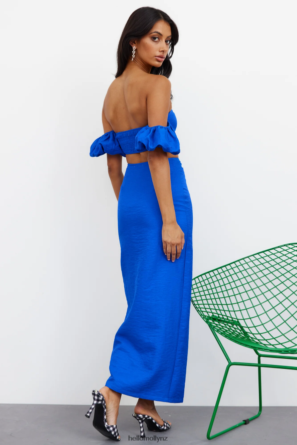 Hello Molly My Love Dive Crop Blue PBN8868274 Clothing