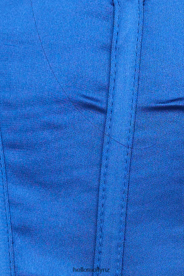 Hello Molly New Rules Crop Top Blue PBN8868174 Clothing