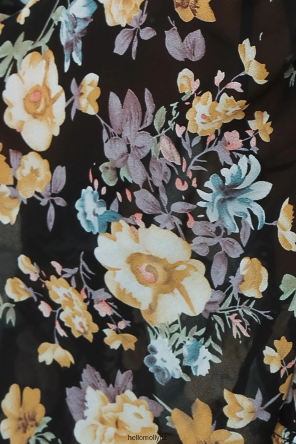 Hello Molly No Thorns Crop Top Black PBN8868337 Clothing