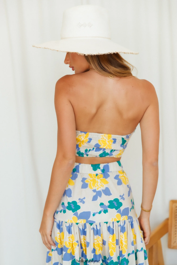 Hello Molly RUNAWAY Kaitlo Top Sand Floral PBN8868469 Clothing