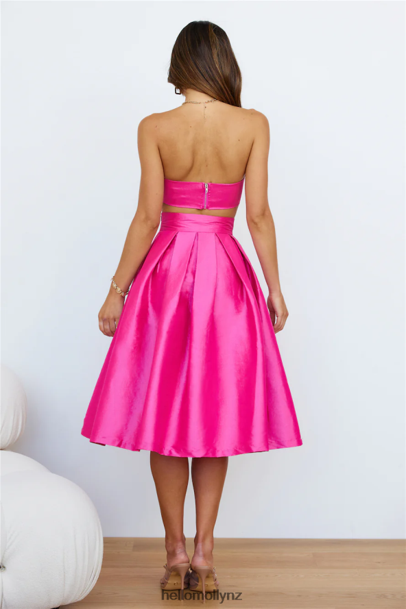 Hello Molly Siren Songs Crop Pink PBN8868189 Clothing