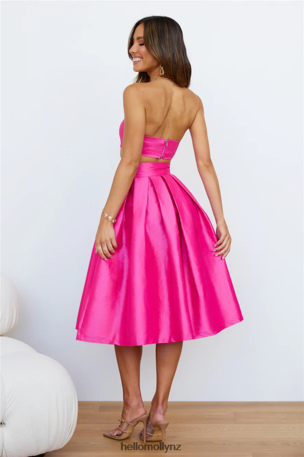 Hello Molly Siren Songs Crop Pink PBN8868189 Clothing