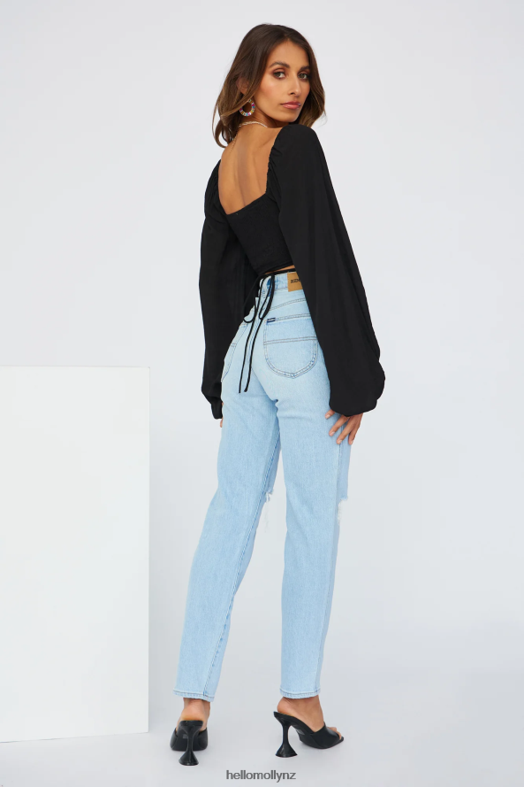 Hello Molly Styling Daily Crop Black PBN8868433 Clothing