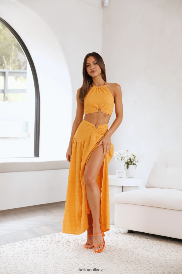Hello Molly Sunlight Moments Crop Yellow PBN8868301 Clothing
