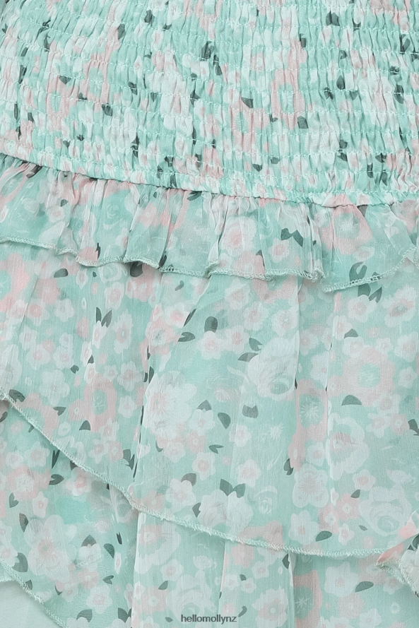 Hello Molly Sunshine Times Crop Top Mint PBN8868478 Clothing