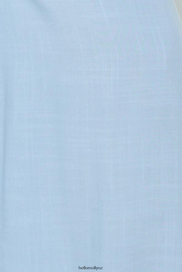 Hello Molly Totally Chill Crop Top Blue PBN8867945 Clothing