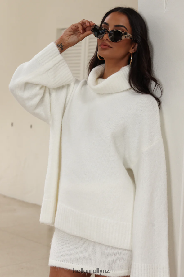 Hello Molly SNDYS Winnie Jumper White PBN8869038 Clothing