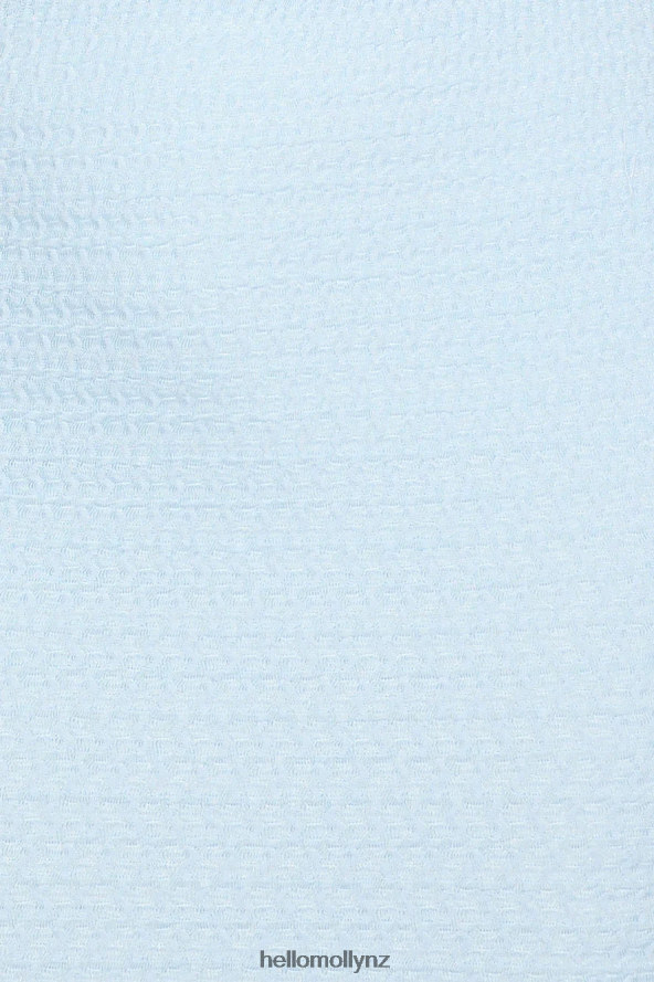 Hello Molly Island At Dusk Crop Top Blue PBN8868955 Clothing