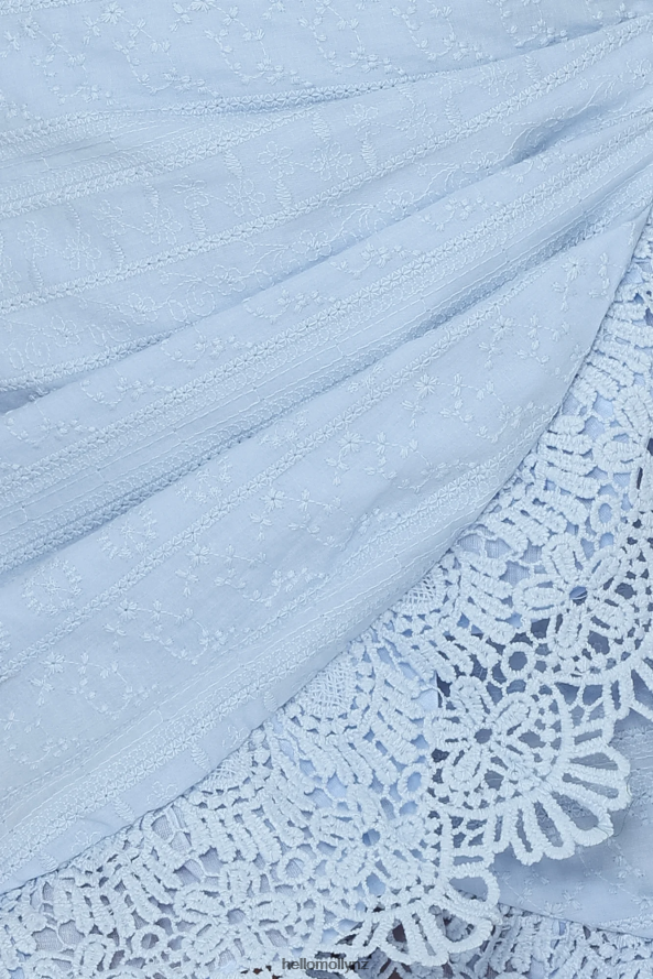 Hello Molly Life We Made Crop Top Blue PBN8868972 Clothing