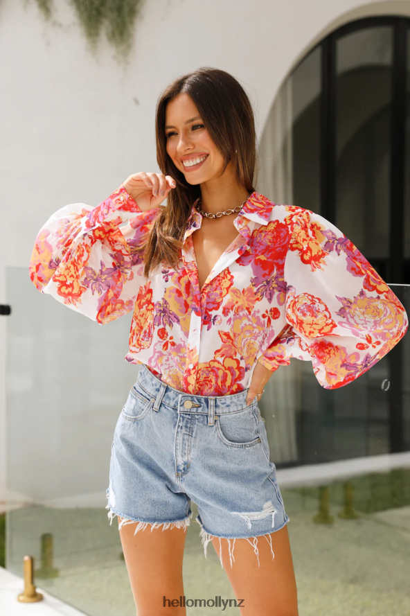 Hello Molly RUNAWAY Fleetwood Blouse Acadia PBN8868921 Clothing