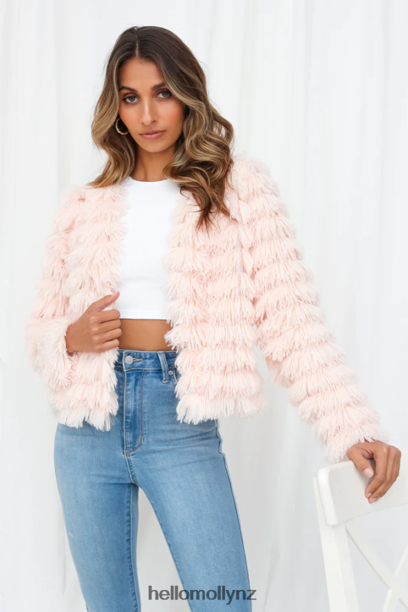 Hello Molly Shake It Out Jacket Pink PBN8868914 Clothing